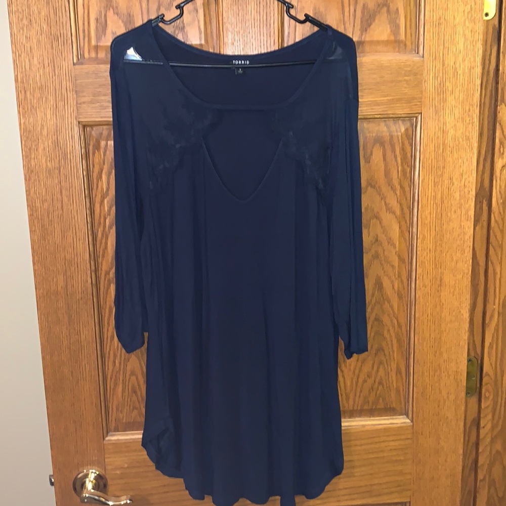 Torrid cutout long sleeve